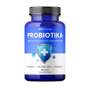 MOVit Probiotika – Komplex von Laktobazillen und Bifidobakterien, 90 vegetarische Kapseln