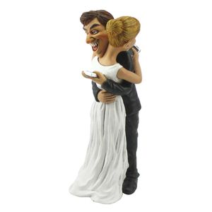 Lustige Hochzeits Kollektion - Innig verbunden - Hochzeit Figur Deko Brautpaar