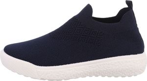 Ital-Design Damen Freizeitschuhe  Textiloptik Sneakers Low 85698395 Dunkelblau Gr. 37