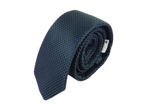 Elegante handgefertigte Krawatte mit Diamantenstruktur 150 x 7 cm