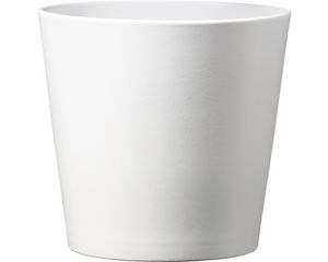 Übertopf Dallas Esprit Ø 12 cm H 9 cm Keramik weiß