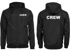 CREW Regenjacke Windrunner Jacket bestickt L