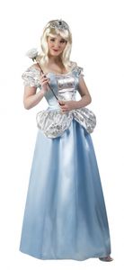 Boland verkleedpak Prinses Maribel Frauen blau Größe 40/42 Kostüme