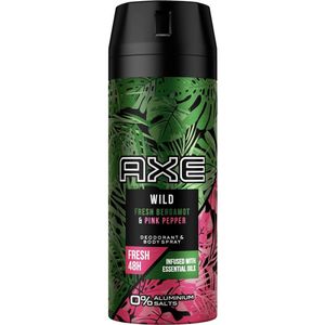 Axe Dezodorant w sprayu Wild Bergamot & Pink Pepper, 150 ml (WYPRODUKOWANO Z NIEMIEC)