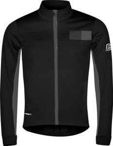 FORCE bunda FROST softshell pánska, čierno-šedá