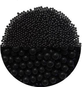 trendfinding 100 g Hydroperlen Deko Granulat, Korngröße 3,5-4 mm, Schwarz