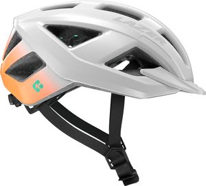 LAZER Fahrradhelm Cerro KinetiCore, White Flash Orange