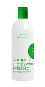 Ziaja, Szampon, Intensywna świeżość, mięta, 400 ml - Długi termin ważności!