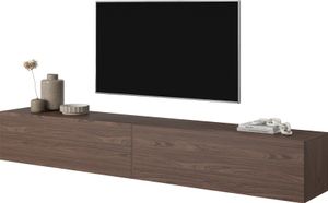 Selsey BISIRA TV-Möbel 200 cm Nussbraun Selsey BISIRA TV-Möbel 200 cm Nussbraun