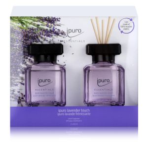 Ipuro Essentials Geschenkebox lavender touch 2x50ml - Raumduft (1er Pack)