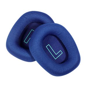 Hochelastizität atmungsaktivem Mesh -Ohrpolster Ohrkopf -Headset Ersatz -Ohrschützer für Logitech G733 Kopfhörer-Blau