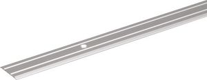 alfer Übergangsprofil 2 m, 37 x 2.5 mm Aluminium eloxiert silber