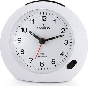 DUGENA 4460382 Wecker Funkwecker Licht Alarm weiss leise Sekunde