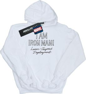 Marvel - "I Am Iron Fist Man" Kapuzenpullover für Damen BI11771 (XXL) (Weiß)