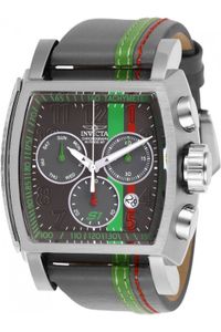 Invicta S1 Rally - Race Team 26395 Herren armbanduhr - Quarzuhrwerk - Edelstahl mit grauen zifferblat - 48mm