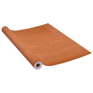 vidaXL Selbstklebende Möbelfolie Helle Eiche 500 x 90 cm PVC