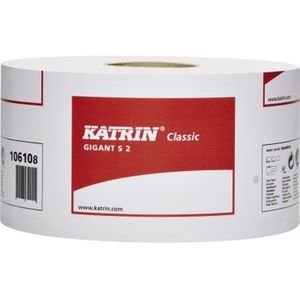 Katrin Toilettenpapier Classic Gigant S2 2lg. 150m weiss 12 Rolle/Pack.