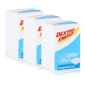 Dextro Energy Traubenzucker Magnesium 46g (3er Pack)