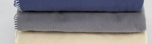 Decke SANSIBAR  frostgrau BL 130x170 cm grau Wohndecke Kuscheldecke