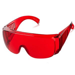 VeyRey Unisex Schlafen Brille, die blaues Licht blockiert Eder rot universell