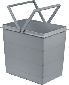 Hailo Inneneimer 1093479 hellgrau 18 Liter 320 x 226 x 295 mm 2 Henkel