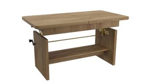 Minio, Tisch “Janek” 116-156 cm, klappbar, Ribbeck Eiche Farbe
