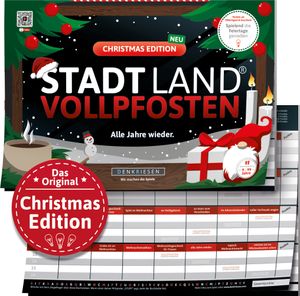 STADT LAND VOLLPFOSTEN® - CHRISTMAS EDITION - "Alle Jahre wieder." - A4