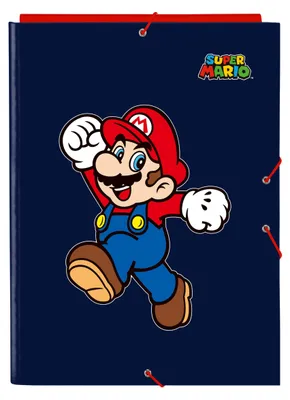 Obrázok produktu pre Preklopná priečinok s motívom Super Mario World, s 3 chlopňami