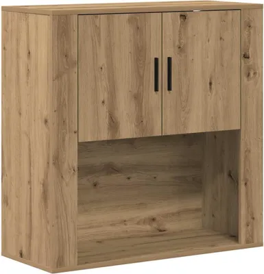 Obrázok produktu pre Nástenná skrinka dub artisan 80 x 33 x 80 cm Kompozitné drevo