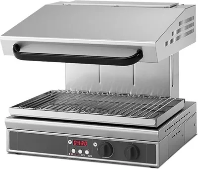 Immagine prodotto di Salamandra Giorik Lift - Scaldavivande con grill da 4,5 kW - Display digitale - 400 V