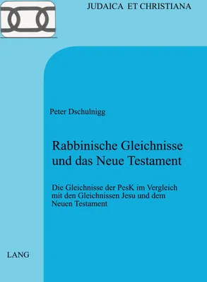 Produktbild von Rabbinische Gleichnisse und das Neue Testament