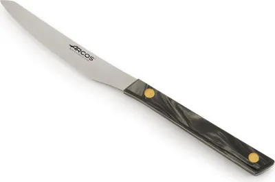 Produktbild von Arcos Flysch Serie Messer de Mesa Gezahnte Klinge de Edelstahl NITRUM de 110 mm Spülmaschinenfest Griff Polymethyl Methacrylat Blaue Farbe