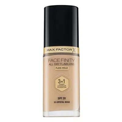 Image de MAX FACTOR Fond de teint Flawless 3in1, 33 Chrystal Beige, LSF 20, 30 ml