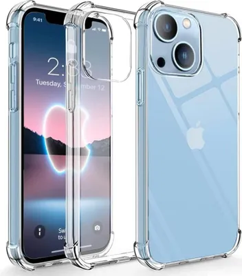Produktbild von Silikonhülle Für Apple Iphone 14 6.1"" Transparent, Farblos, Leicht