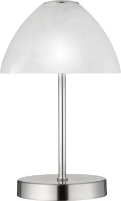 Obrázok produktu pre LED stolová lampa QUEEN kovová 4-násobný dotykový stmievač strieborná matná, R52021107