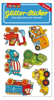 Produktbild von Glitter Sticker Baustelle