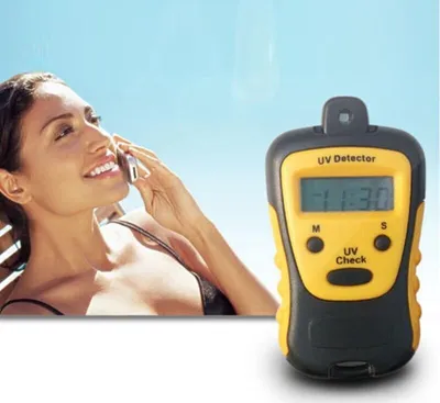 Produktbild von Tester intenzity UV záření, přenosný UV detektor, vysoce přesný měřič intenzity UV záření s LCD displejem