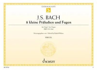 Immagine prodotto di 8 kleine Präludien und Fugen