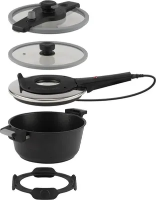 Produktbild von REMOSKA Tria Gray Multifunktions-Elektrotopf - Grau T41/41 T41/41