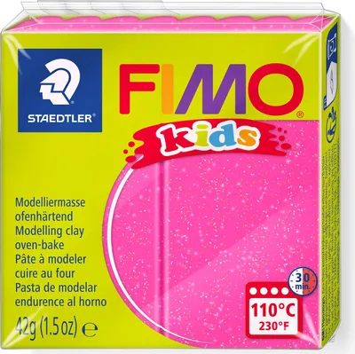Produktbild von FIMO Mod.masse Fimo kids glitter pink