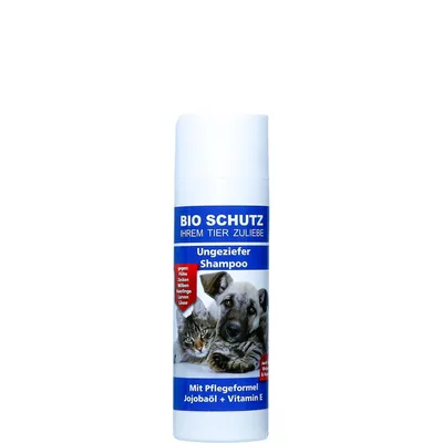 Produktbild von Bio Schutz Ungeziefer Shampoo – Sanfte Reinigung & effektive Parasitenbekämpfung