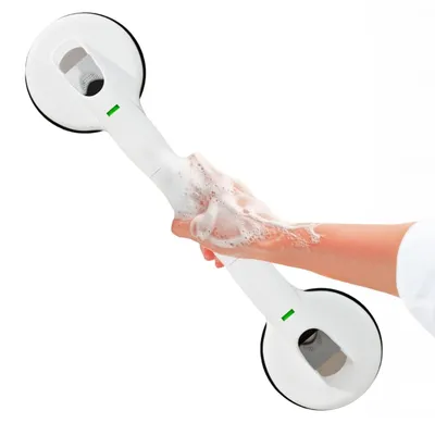 Produktbild von Solidchoice – Sicherheitsgriff für das Badezimmer mit Saugnapf für zusätzlichen Halt