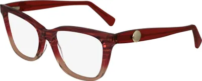 Produktbild von Longchamp LO2744 Textured red 55/16/140 Damen Brillen