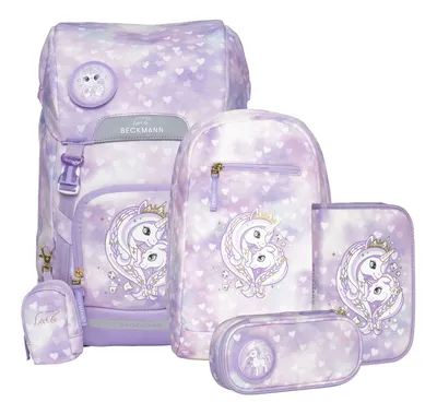 Produktbild von Beckmann Classic Maxi 28L - 6-Tlg. Set Unicorn Princess Purple