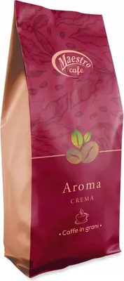 Immagine prodotto di Maestro AROMA CREMA Kaffeebohnen 1kg [60% Arabica 40% Robusta]