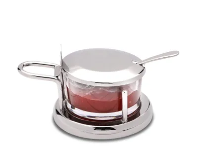 Immagine prodotto di Karl Weis Barattolo per parmigiano/ marmellata con cucchiaio, vetro/acciaio inox