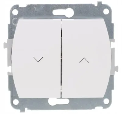 Immagine prodotto di Karlik WP-8, interruttore per persiane a scomparsa, colore bianco