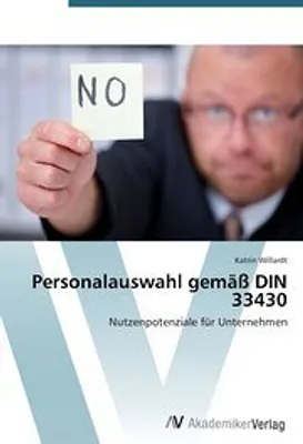 Produktbild von Personalauswahl gemäß DIN 33430