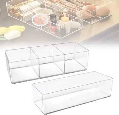 Immagine prodotto di Portacosmetici a cassetto in plastica acrilica
