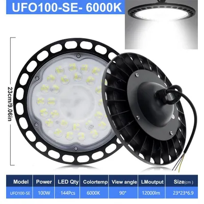 Immagine prodotto di Proiettore a LED - Proiettore da esterno da 100 W - Montaggio a parete - Impermeabile IP65 - 100-277 V CA - Alloggiamento in alluminio - Luce bianca fredda